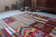 Anatolian Patchwork Kilim Rug 173x213 cm