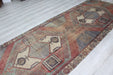 Anatolian Tribal Hand Knotted Area Rug 137x46 Inches