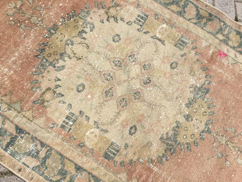 Anatolian Tribal Hand Knotted Area Rug 203cm x 96cm