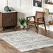 Annie Light Grey Mosaic Diamond Area Rug 150x240 cm