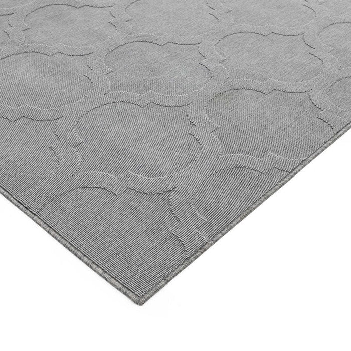 Antibes AN01 Grey Trellis Rug