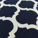 Antibes AN02 Blue Trellis Rug