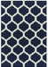 Antibes AN02 Blue Trellis Rug