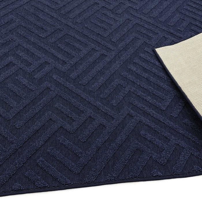 Antibes AN05 Blue Linear Rug