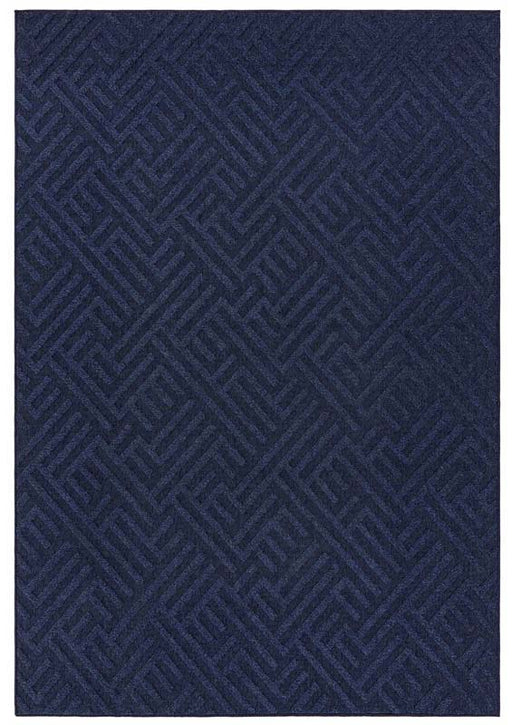 Antibes AN05 Blue Linear Rug