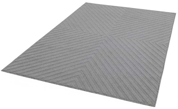 Antibes AN07 Light Grey Arrow Rug