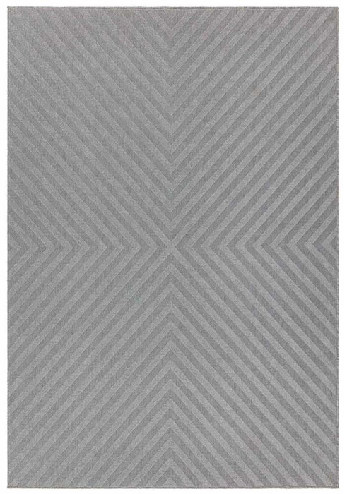 Antibes AN07 Light Grey Arrow Rug