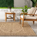 Antique Brown Indoor Outdoor Rug 160x230 cm