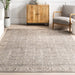 Antique Grey Jute Blend Area Rug 160 x 230 cm