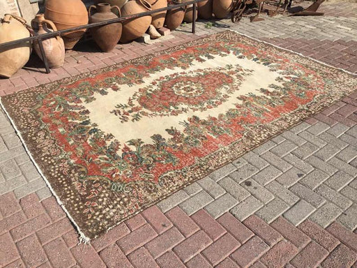 Antique Hand Knotted Anatolian Konya Rug 288cm x 185cm