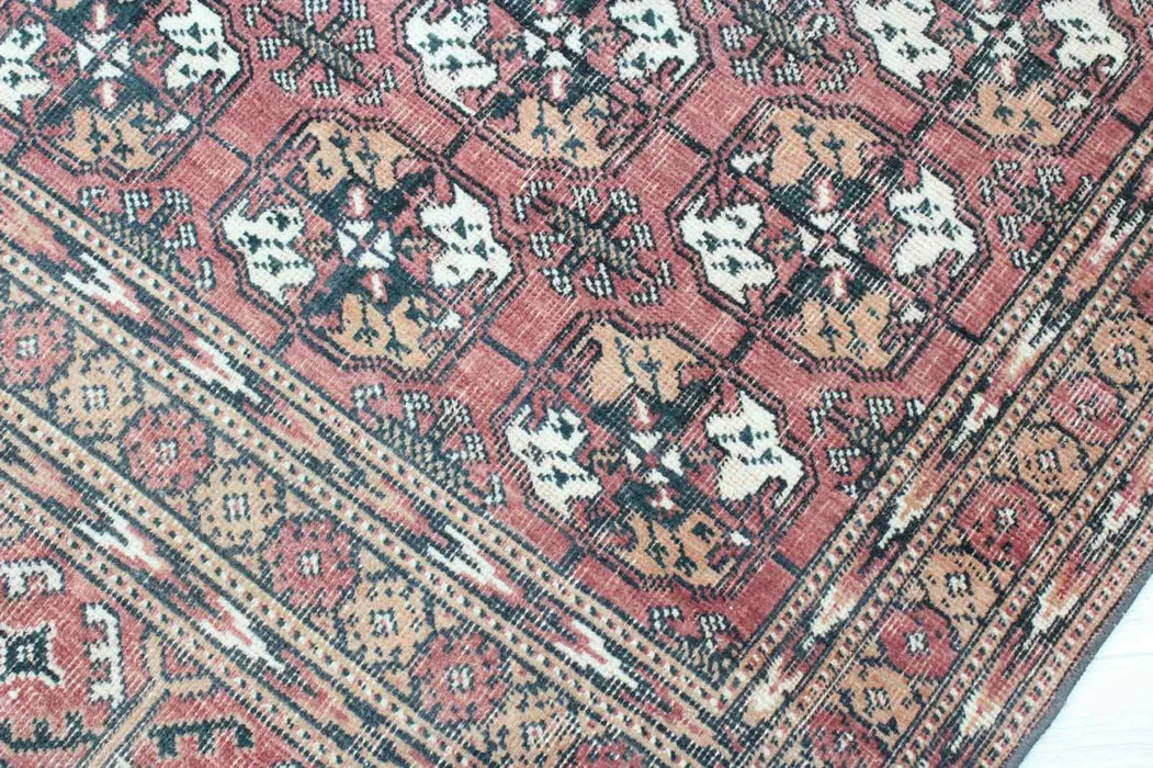 Antique Hand Knotted Wool Area Rug 121cm x 92cm