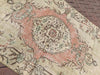 Antique Handwoven Oushak Rug 219cm x 136cm Unique Design