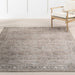 Antique Jute-Blend Area Rug 120x180 cm Brown