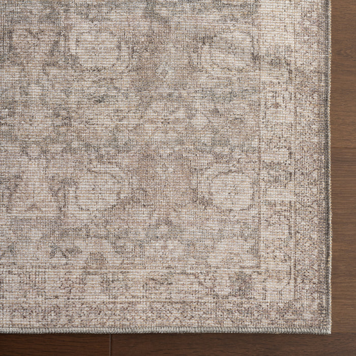 Antique Jute-Blend Area Rug 90x150 cm Dark Beige