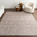 Antique Jute-Blend Area Rug 90x150 cm Dark Beige