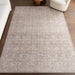 Antique Jute-Blend Area Rug 90x150 cm Dark Beige