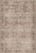 Antique Jute-Blend Area Rug in Light Brown 160x230 cm