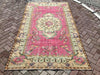 Antique Turkish Oushak Handmade Area Rug 266cm x 157.5cm