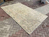 Antique Turkish Oushak Rug 198cm x 96cm Handmade