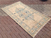 Antique Turkish Oushak Rug 206cm x 114cm Hand Knotted