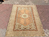 Antique Turkish Oushak Rug 206cm x 152cm Hand Knotted