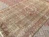 Antique Turkish Oushak Rug 213cm x 123cm Hand Knotted