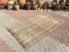 Antique Turkish Oushak Rug 213cm x 123cm Hand Knotted