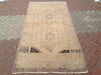 Antique Turkish Oushak Rug 259cm x 129cm Hand Knotted