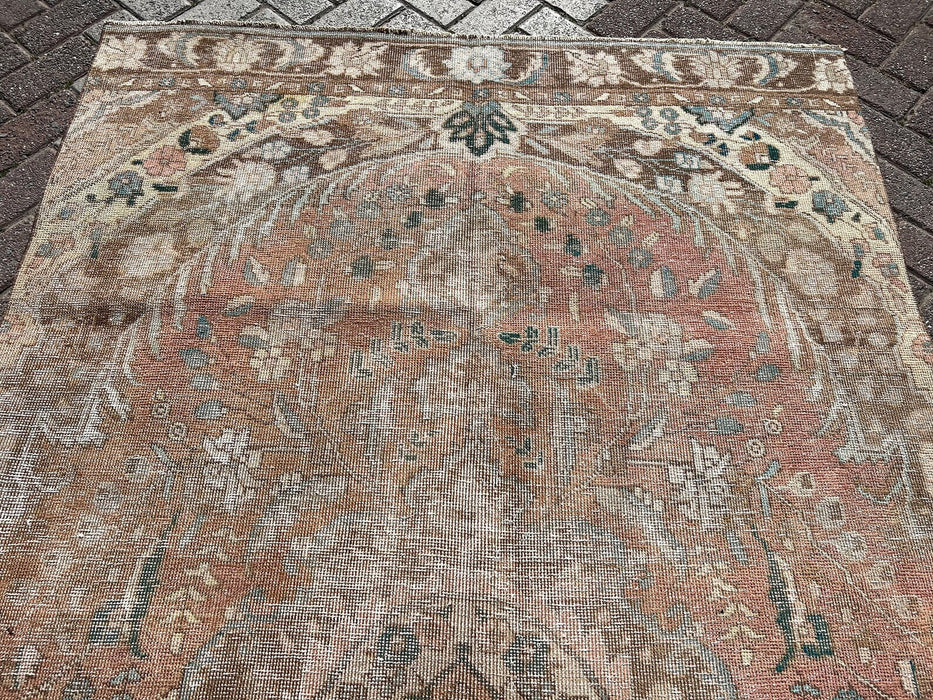 Antique Turkish Oushak Rug 280cm x 147cm Hand Knotted