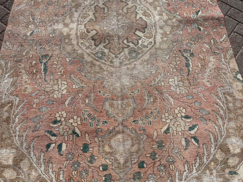 Antique Turkish Oushak Rug 280cm x 147cm Hand Knotted