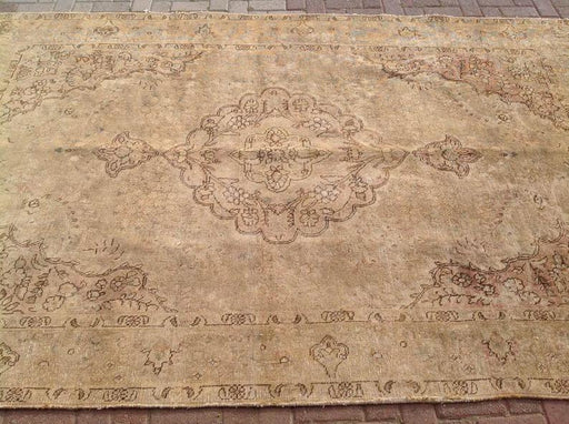 Antique Turkish Oushak Rug 310cm x 203cm Hand Knotted