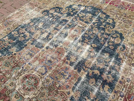 Antique Turkish Oushak Rug 330cm x 199cm Hand Knotted