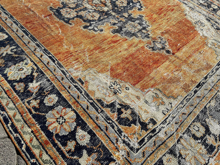 Antique Turkish Oushak Rug 332cm x 256cm Hand Knotted