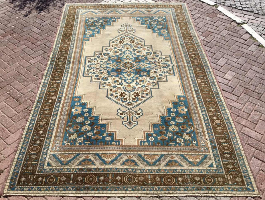 Antique Turkish Oushak Rug 362cm x 221cm Hand Knotted