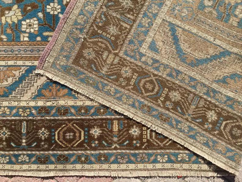 Antique Turkish Oushak Rug 362cm x 221cm Hand Knotted