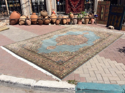 Antique Turkish Oushak Rug 383cm x 261cm Hand Knotted