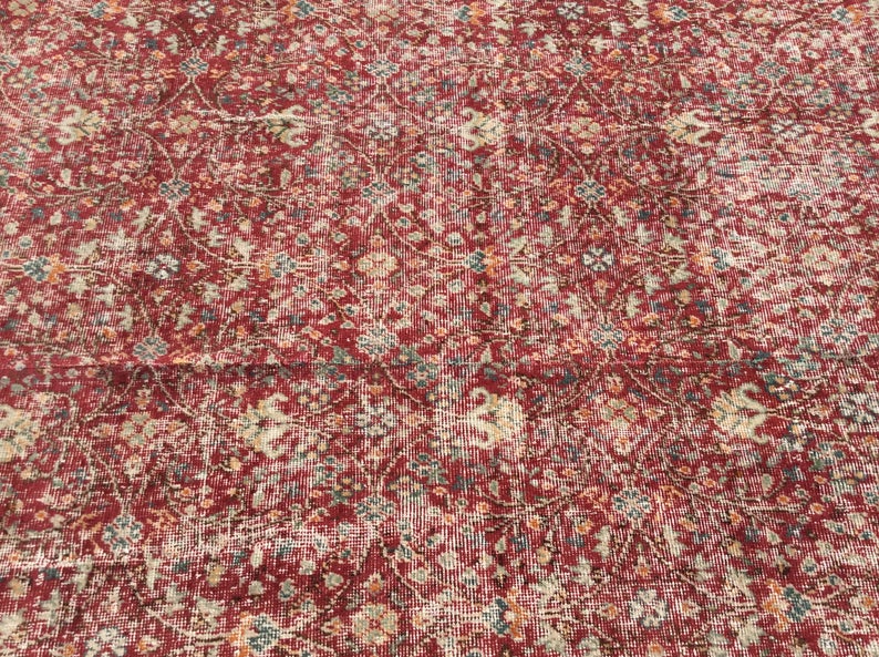 Antique Turkish Oushak Rug 390cm x 255cm Hand Knotted