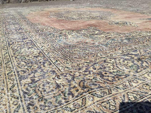 Antique Turkish Oushak Rug 420cm x 302cm Hand Knotted