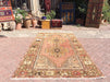 Antique Turkish Oushak Runner Rug 230x120 cm