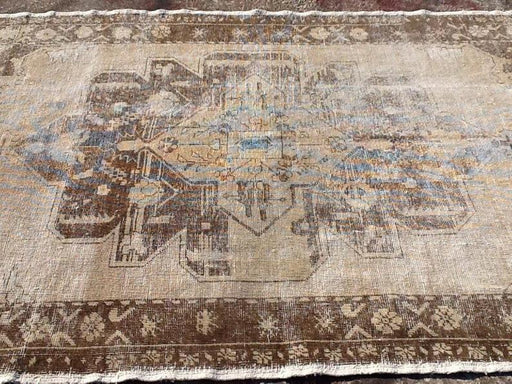 Antique Turkish Oushak Runner Rug 231cm x 134cm