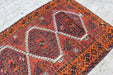 Antique Turkish Runner Rug 262x119 cm Hand Knotted Wool