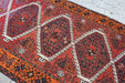 Antique Turkish Runner Rug 262x119 cm Hand Knotted Wool