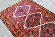 Antique Turkish Runner Rug 262x119 cm Hand Knotted Wool