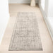 Antiqued Grey Jute-Blend Area Rug 170x240 cm