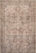 Antiqued Jute-Blend Area Rug 120x180 cm Brown