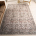 Antiqued Jute-Blend Area Rug 120x180 cm Brown