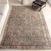 Antiqued Jute-Blend Area Rug 152Cm Brown