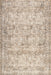 Antiqued Jute-Blend Area Rug 160x230 cm Dark Beige