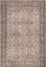 Antiqued Jute Blend Area Rug 160x230 cm Dark Beige