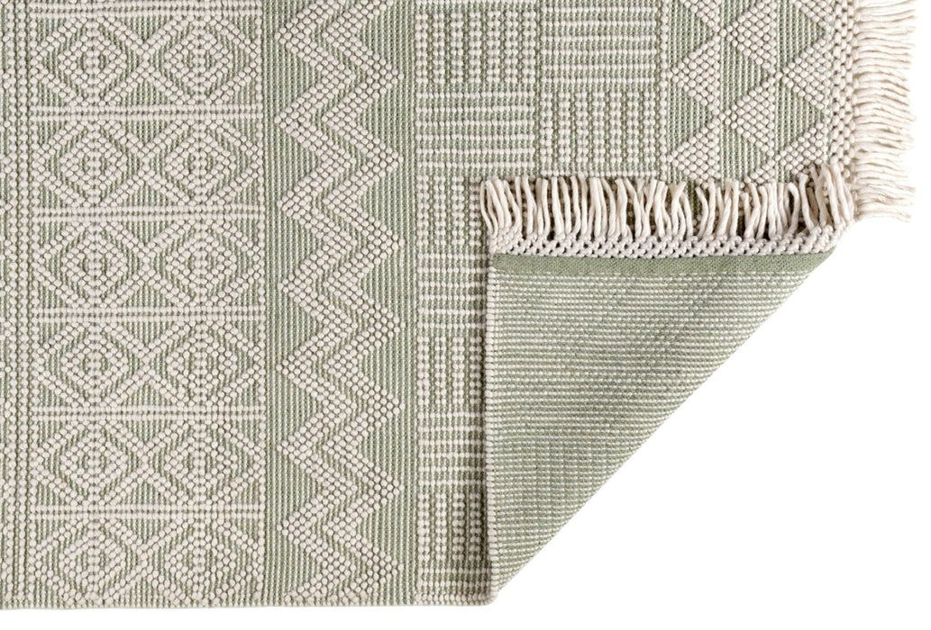 Anya01 Ivory Mint Rug